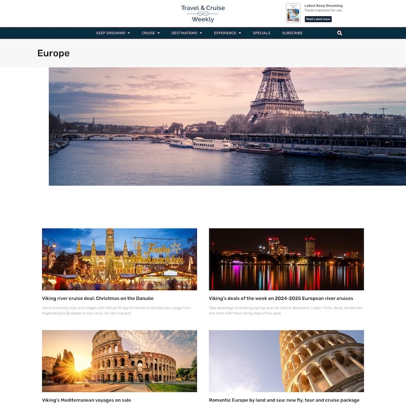 Travel & Cruise Weekly