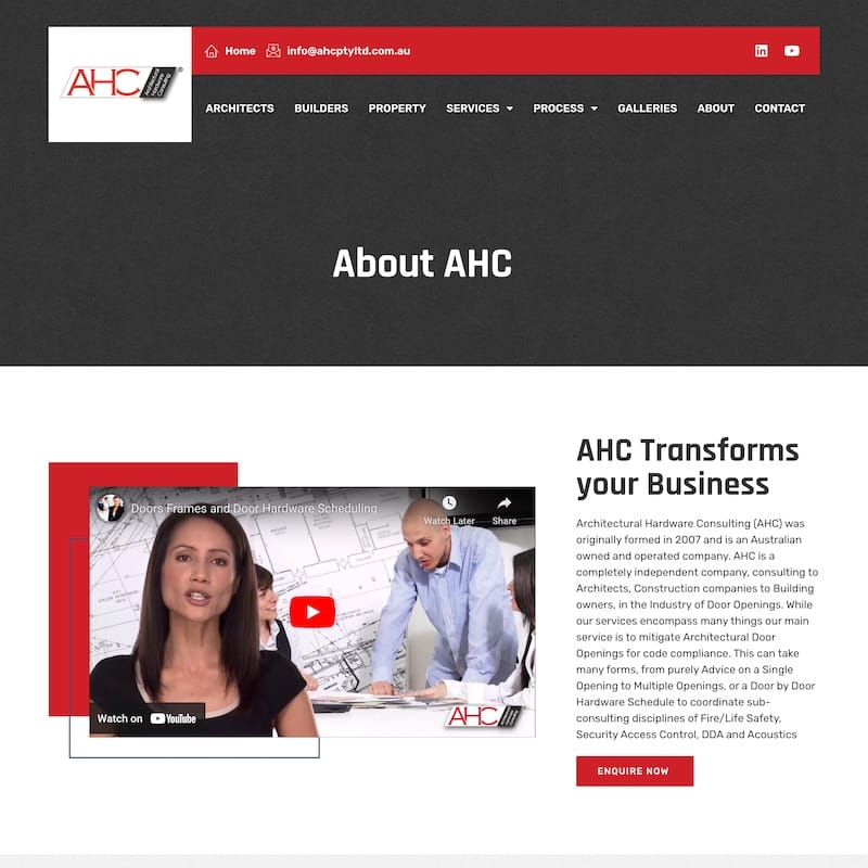 Architectural Hardware Consulting