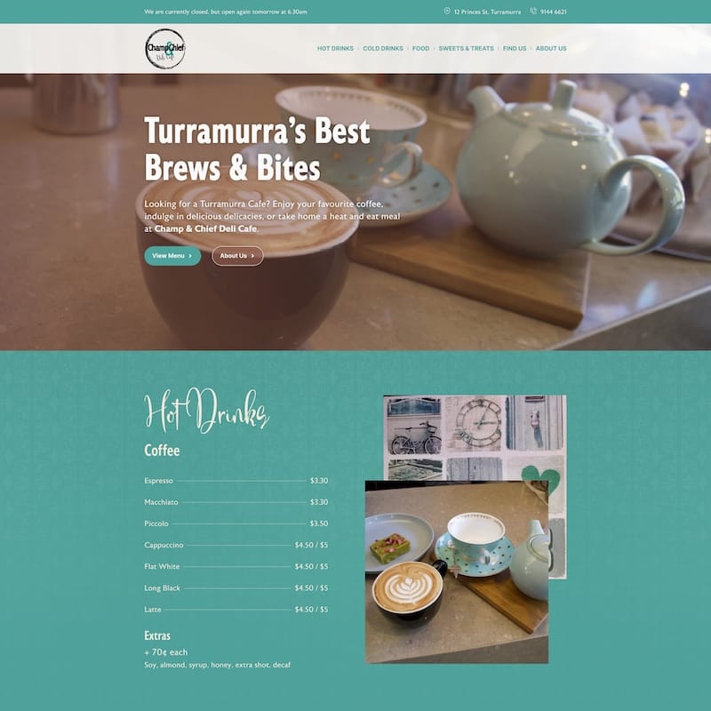 Champ & Chief Deli Cafe